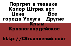 Портрет в технике “Колор-Штрих-арт“ › Цена ­ 250-350 - Все города Услуги » Другие   . Крым,Красногвардейское